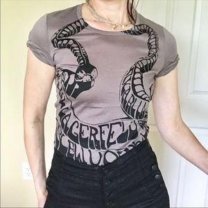 Karl Lagerfeld logo t-shirt graphic cotton tee